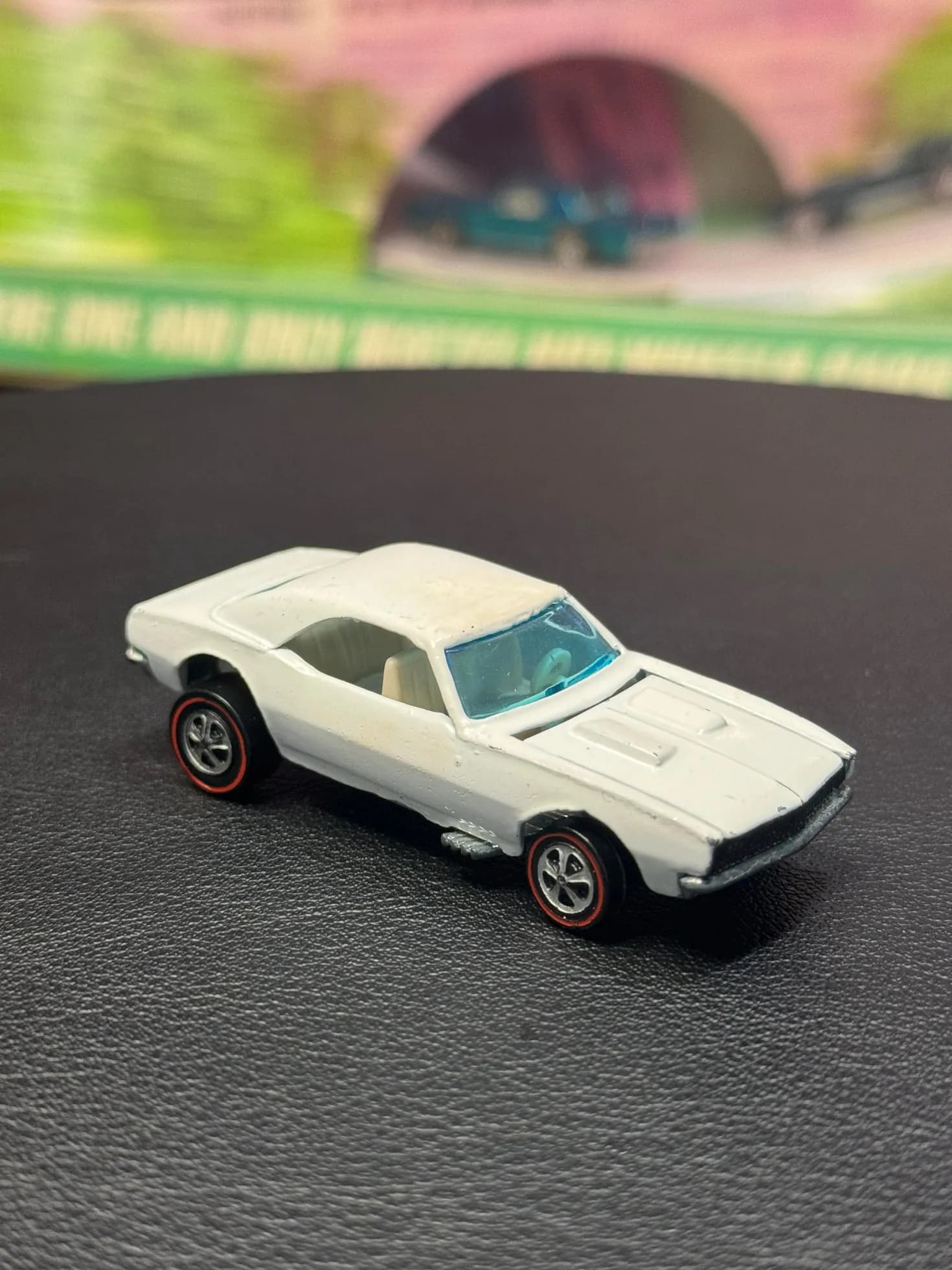 White Camaro Ultra-rare Hot Wheels